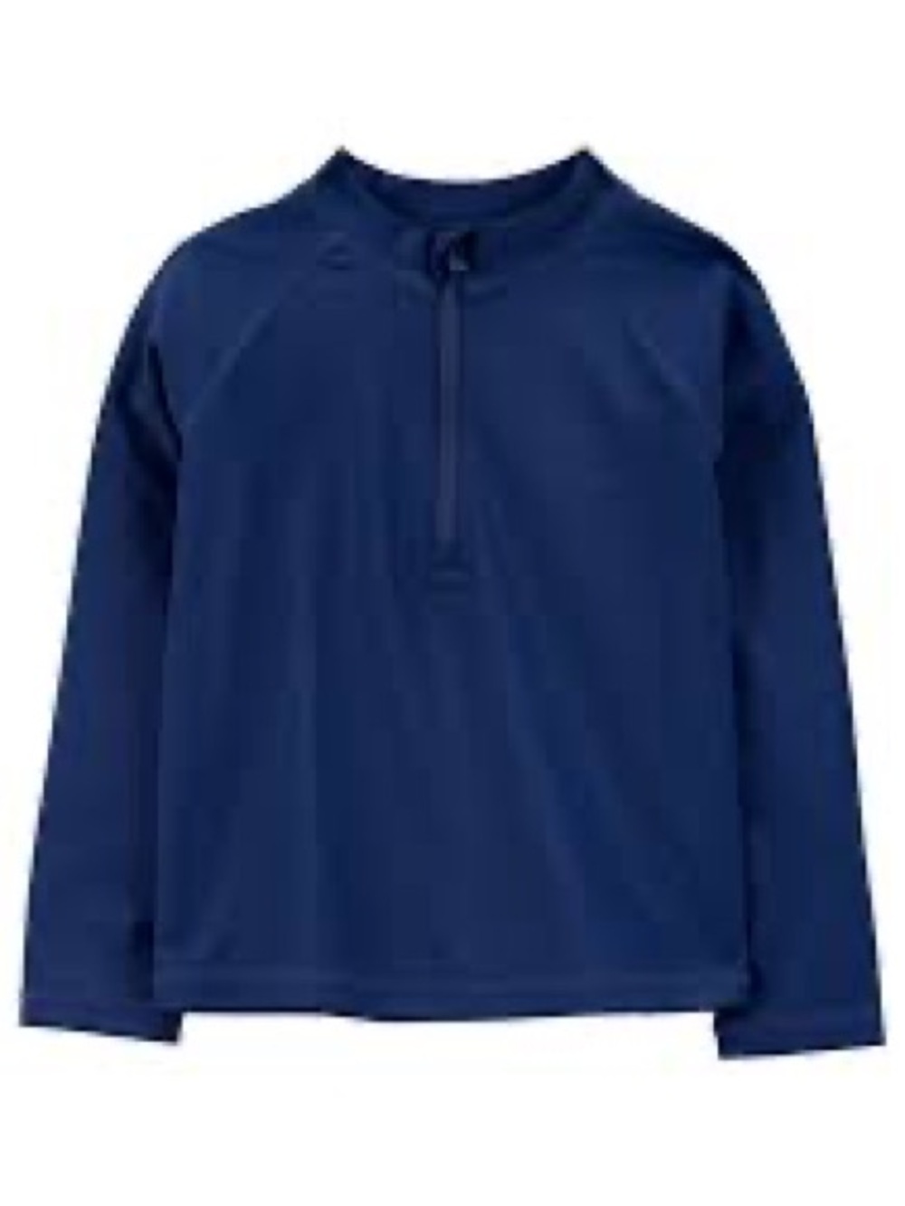 Navy Rash Guard Swim Top